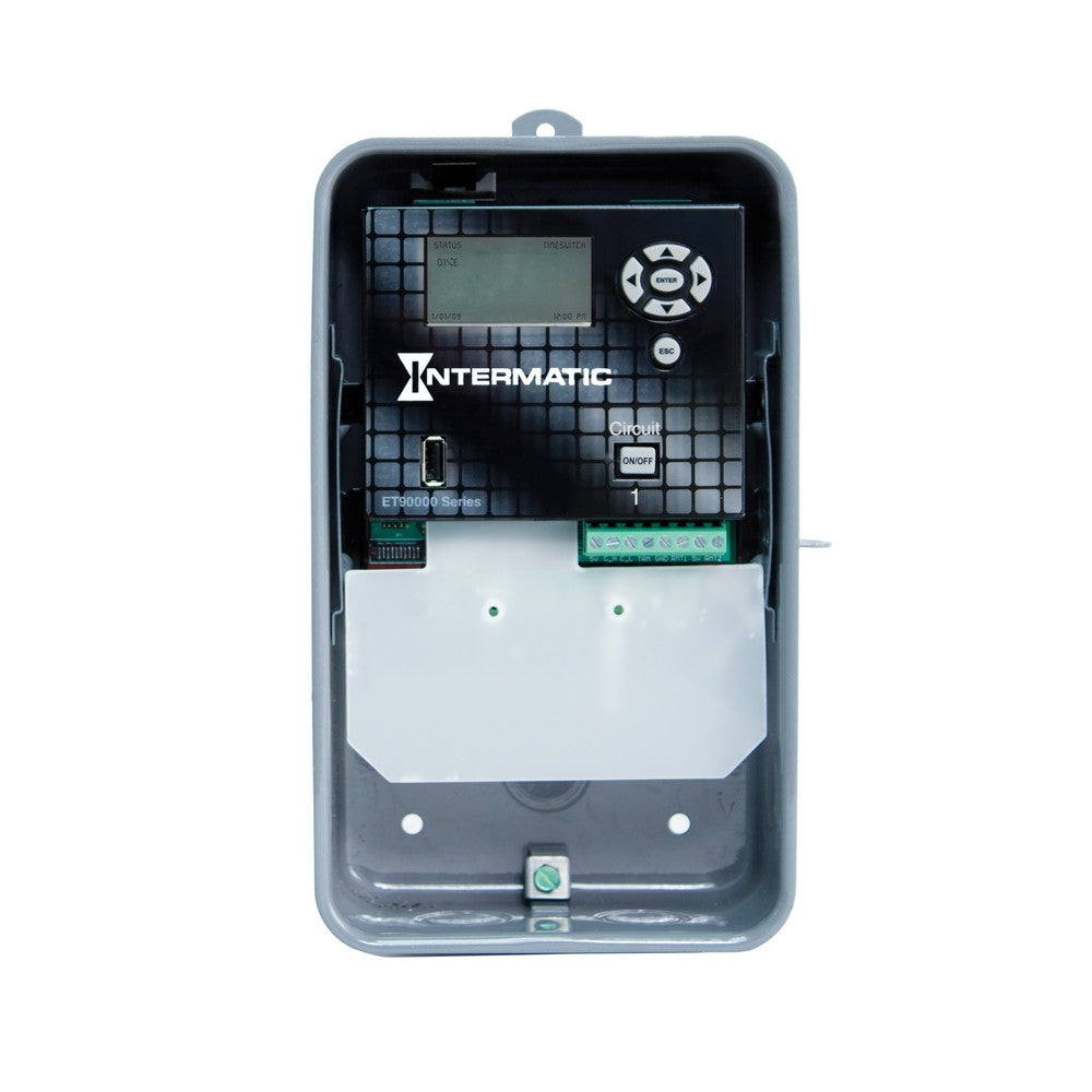 Intermatic 120-277 VAC 50/60 Hz 1-Circuit Outdoor Astronomic Electronic Control ET90115CR