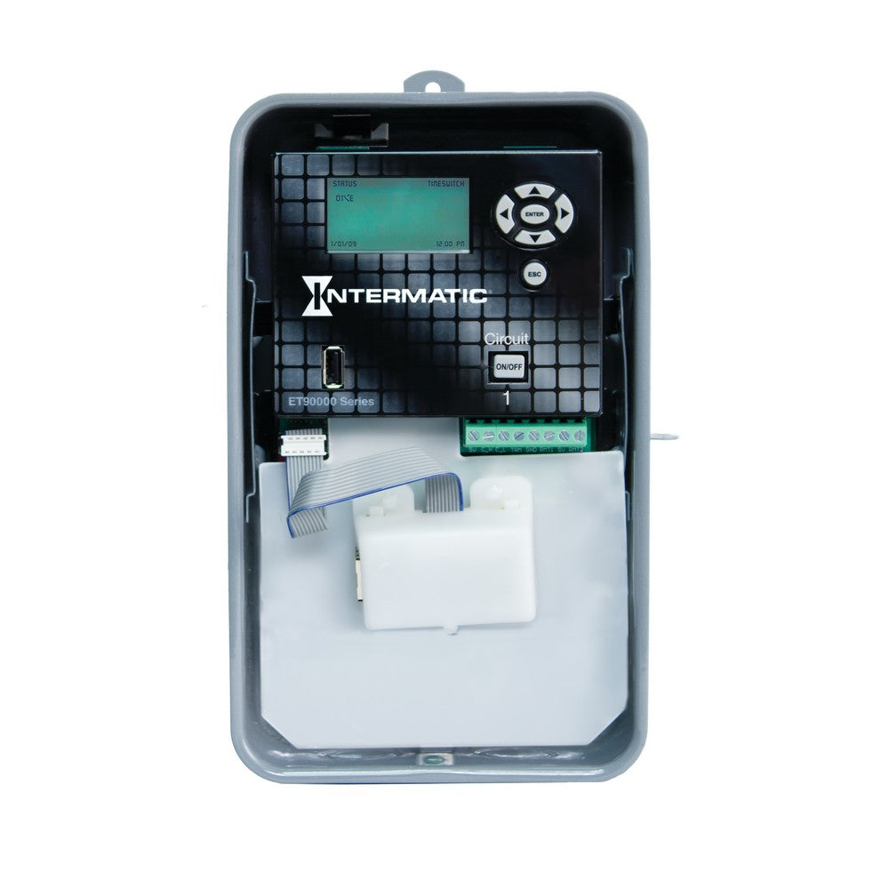 Intermatic 120-277 VAC 50/60 Hz 1-Circuit Outdoor Astronomic Electronic Control ET90115CRE
