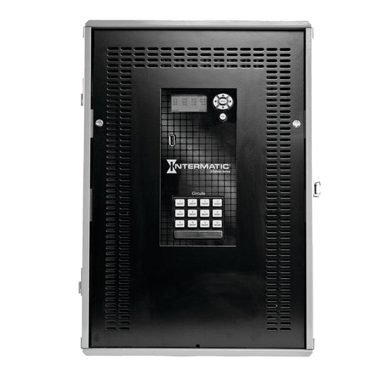 Intermatic 120-277 VAC 50/60 Hz 12-Circuit Outdoor Astronomic Electronic Control ET91215CR
