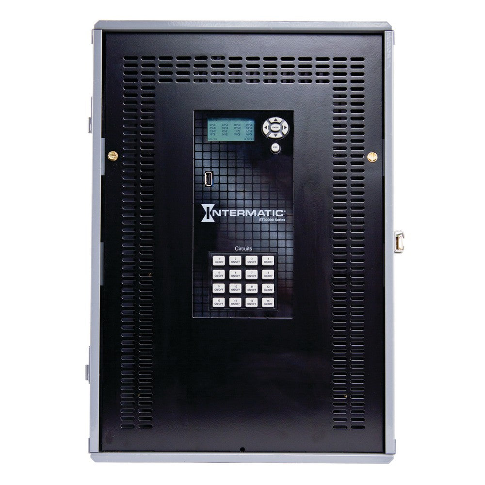 Intermatic 120-277 VAC 50/60 Hz 16-Circuit Outdoor Astronomic Electronic Control ET91615CR