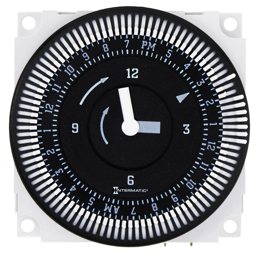 Intermatic 24V 21A 24-Hour Electromechanical Panel Mount Timer Module FM1STUZ-24U