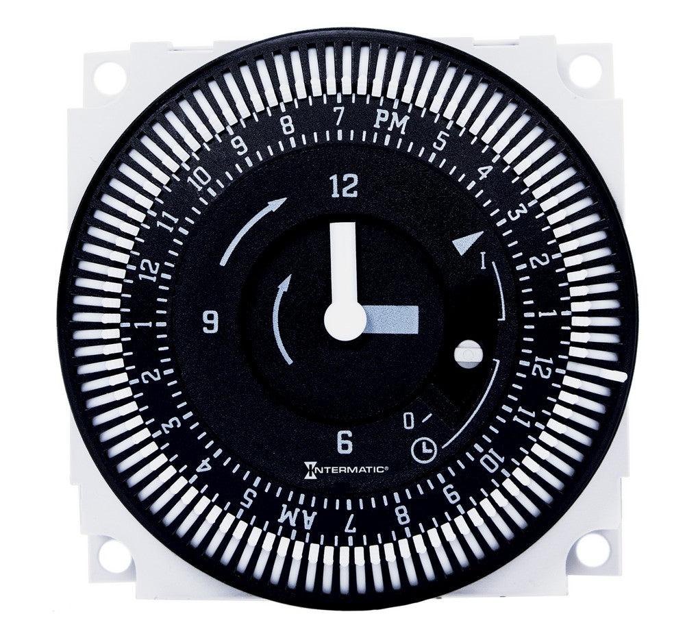 Intermatic 24V 21A 24-Hour Electromechanical Panel Mount Timer Module FM1STUZH-24U