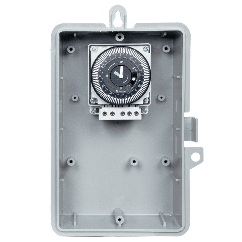 Intermatic 120V 21A 24-Hour Outdoor Electromechanical Timer GMXQT-O-120