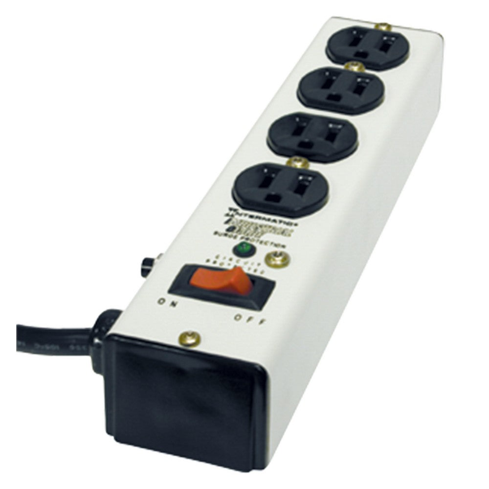 Intermatic 125 VAC White Point-of-Use Surge Protective Strip IG112463
