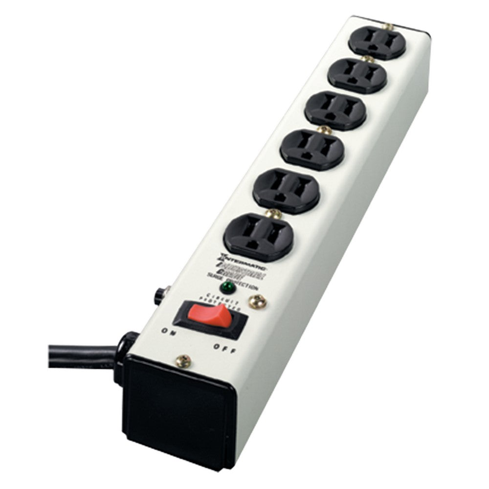 Intermatic 125 VAC White Point-of-Use Surge Protective Strip IG112663
