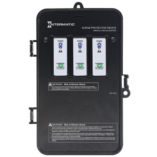 Intermatic 120/240 VAC 6-Mode Outdoor Surge Protective Device IG2240-PK