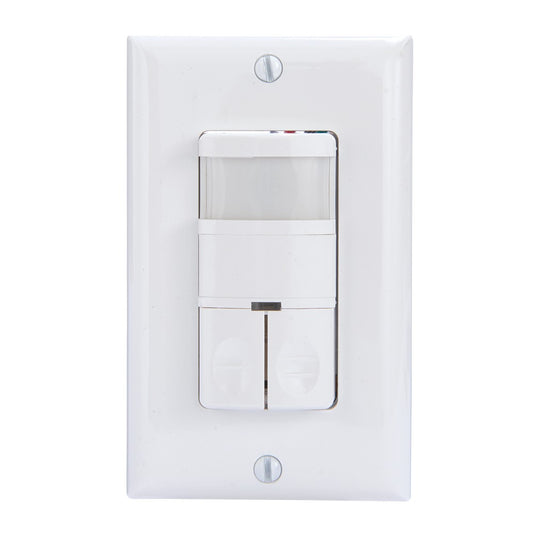 Intermatic White In-Wall Occupancy/Vacancy Sensor IOS-DDR-WH