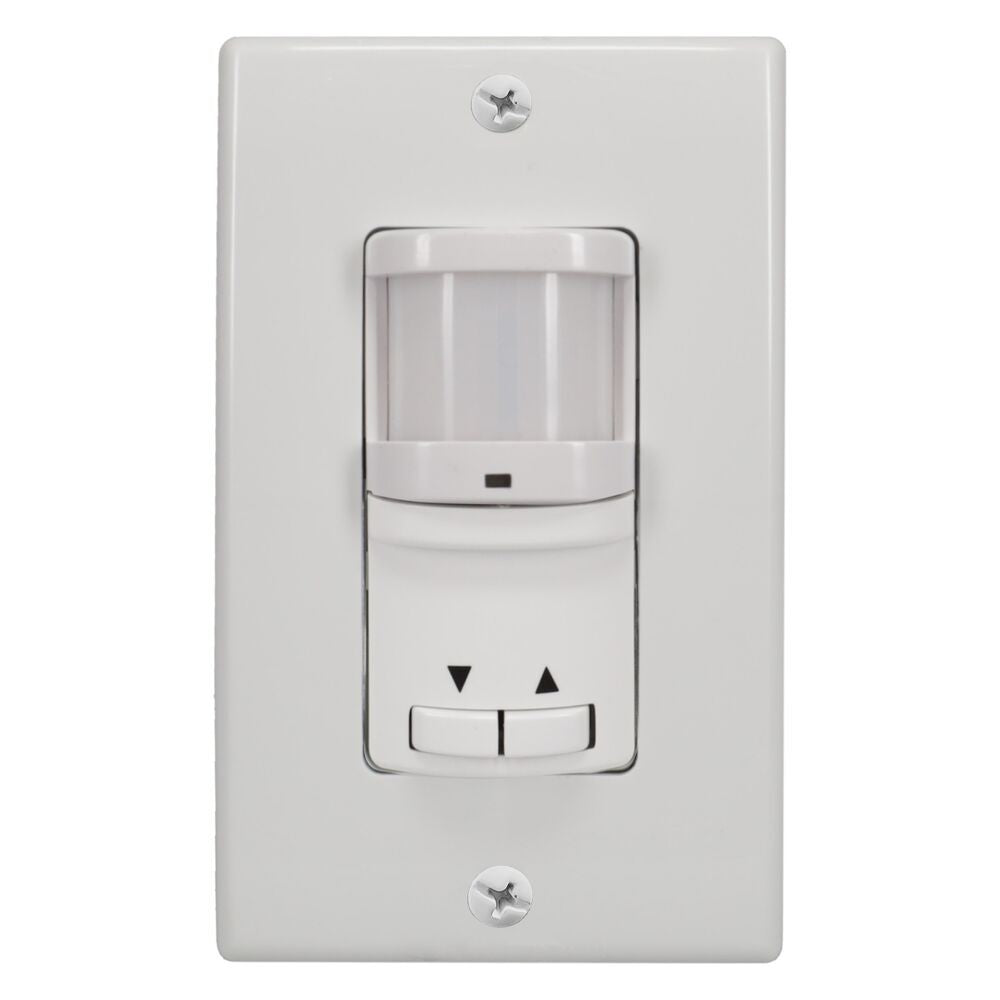 Intermatic 0-10 V White In-Wall Occupancy/Vacancy Sensor IOS-DOV-D-WH