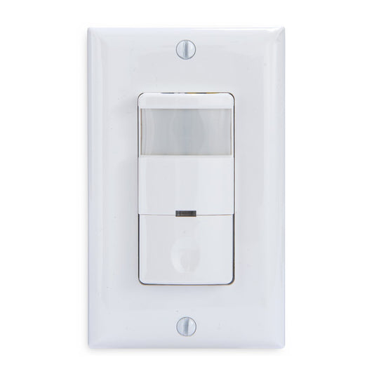 Intermatic White In-Wall Occupancy/Vacancy Sensor IOS-DSR-WH