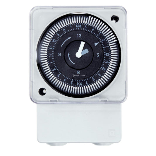 Intermatic 208/240V 21A 24-Hour Electromechanical Surface/DIN Rail Timer Module MIL72AQTUZ-240