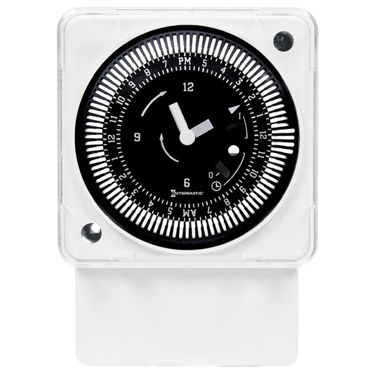 Intermatic 120V 21A 24-Hour Electromechanical Surface/DIN Rail Timer Module MIL72ASTUZH-120