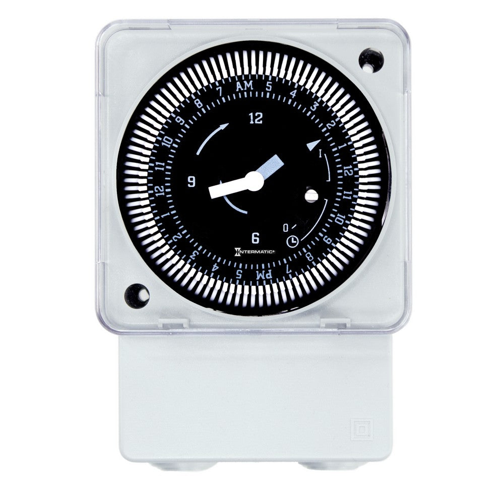Intermatic 24V 21A 24-Hour Electromechanical Surface/DIN Rail Timer Module MIL72ASTUZH-24