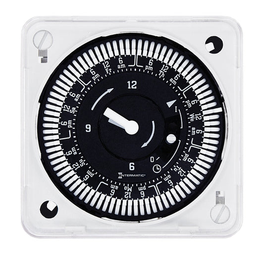 Intermatic 120V 21A 7-Day Electromechanical Flush Mount Timer Module MIL72EQWUZH-120