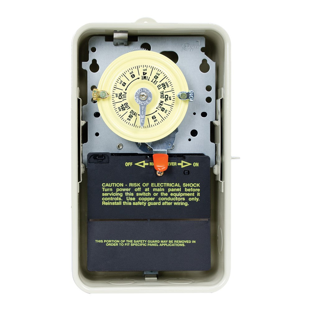 Intermatic 120V 24-Hour Metal Mechanical Time Switch T101R3