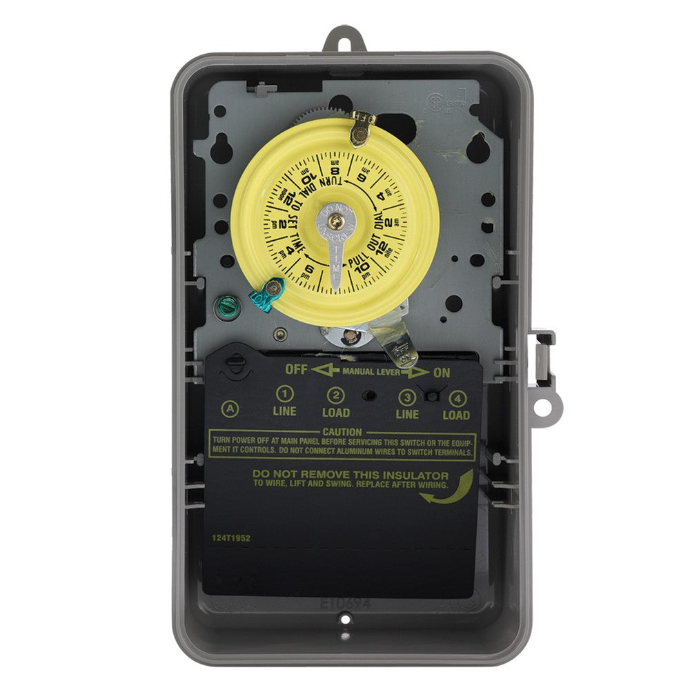 Intermatic 120 VAC 24-Hour 60HZ Mechanical Time Switch T103P