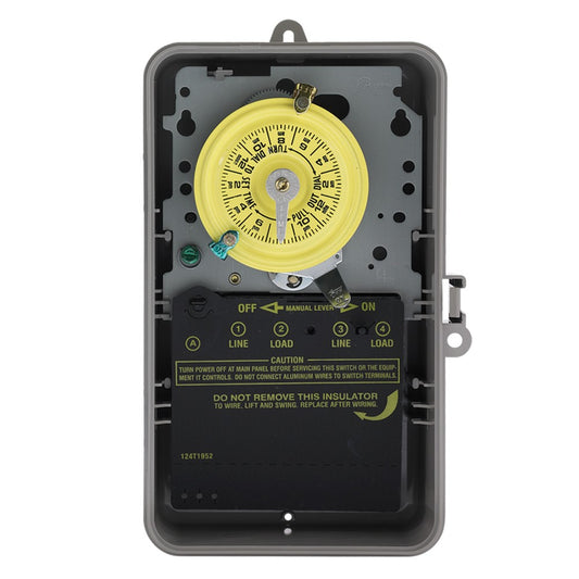 Intermatic 120 VAC 24-Hour 60HZ Mechanical Time Switch T103PCD82