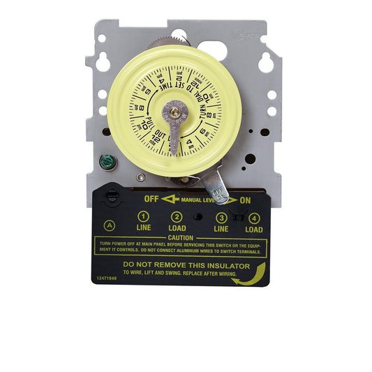 Intermatic 208-277V 24-Hour Mechanical Time Switch Mechanism T104M
