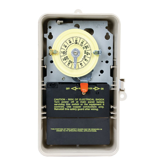 Intermatic 208-277V 24-Hour Mechanical Time Switch T104P3