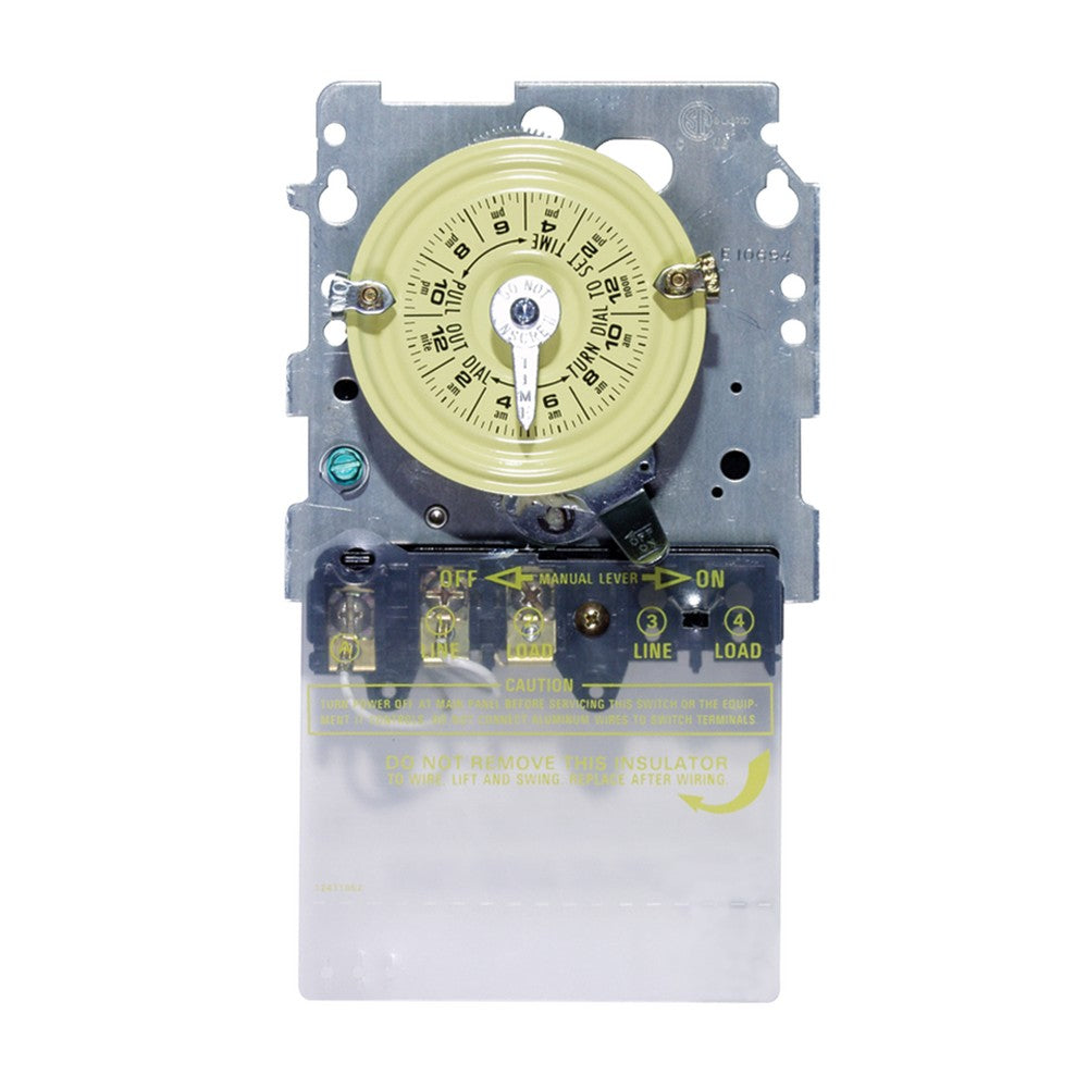 Intermatic 208-277V 24-Hour Mechanical Time Switch Mechanism T106M