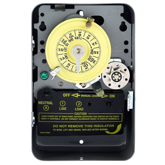 Intermatic 208-277 VAC 24-Hour 60HZ Metal Mechanical Time Switch T172