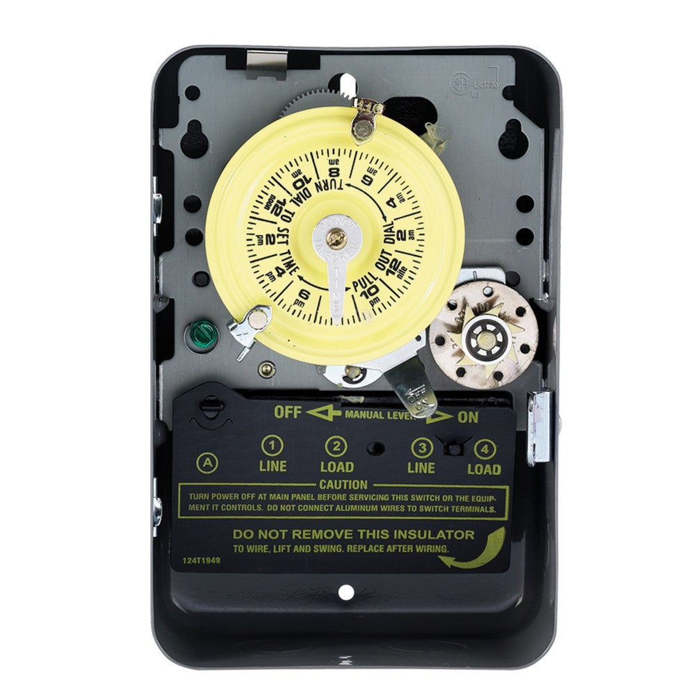 Intermatic 120 VAC 24-Hour 60HZ Metal Mechanical Time Switch T173