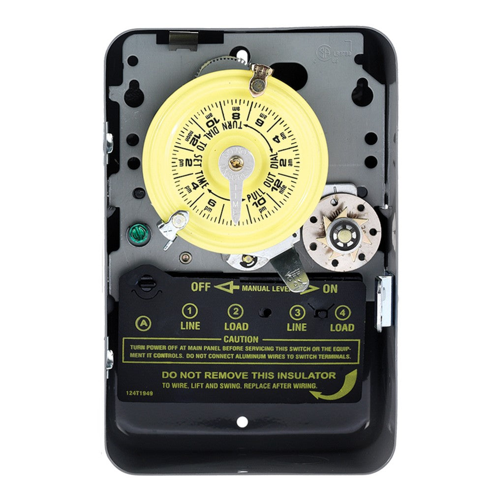 Intermatic 208-277 VAC 24-Hour 60HZ Metal Mechanical Time Switch T174