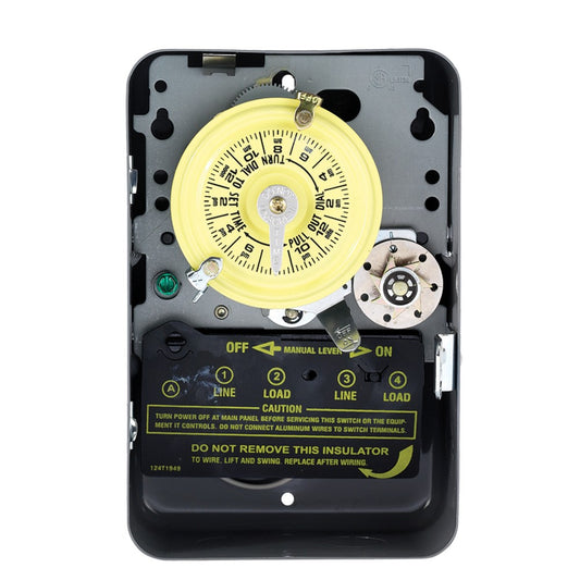 Intermatic 208-277 VAC 24-Hour 60HZ Metal Mechanical Time Switch T176