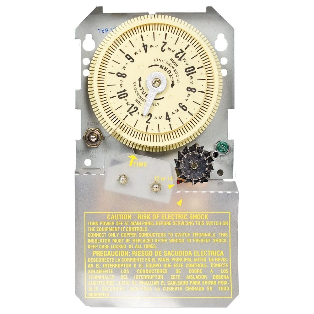 Intermatic 14-Day Mechanical Time Switch Mechanism T8805M101C