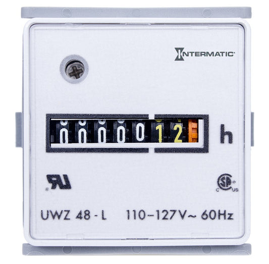 Intermatic AC Hour Meter UWZ48E-24U