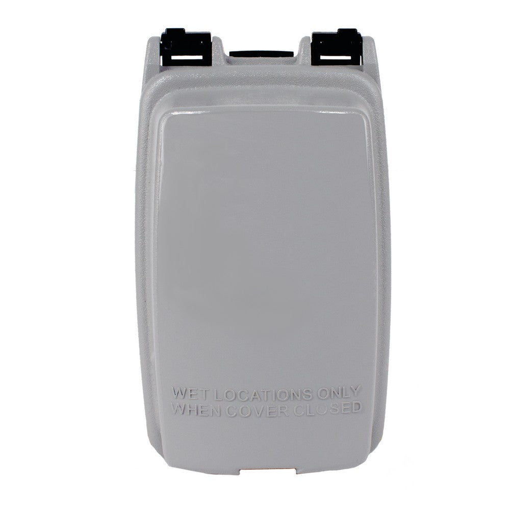 Intermatic Single-Gang 2.25" Gray In-Use Weatherproof Cover WP1000GC