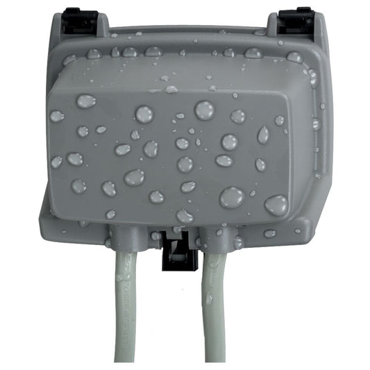Intermatic Single-Gang 2.25" Gray In-Use Weatherproof Cover WP1000HGC