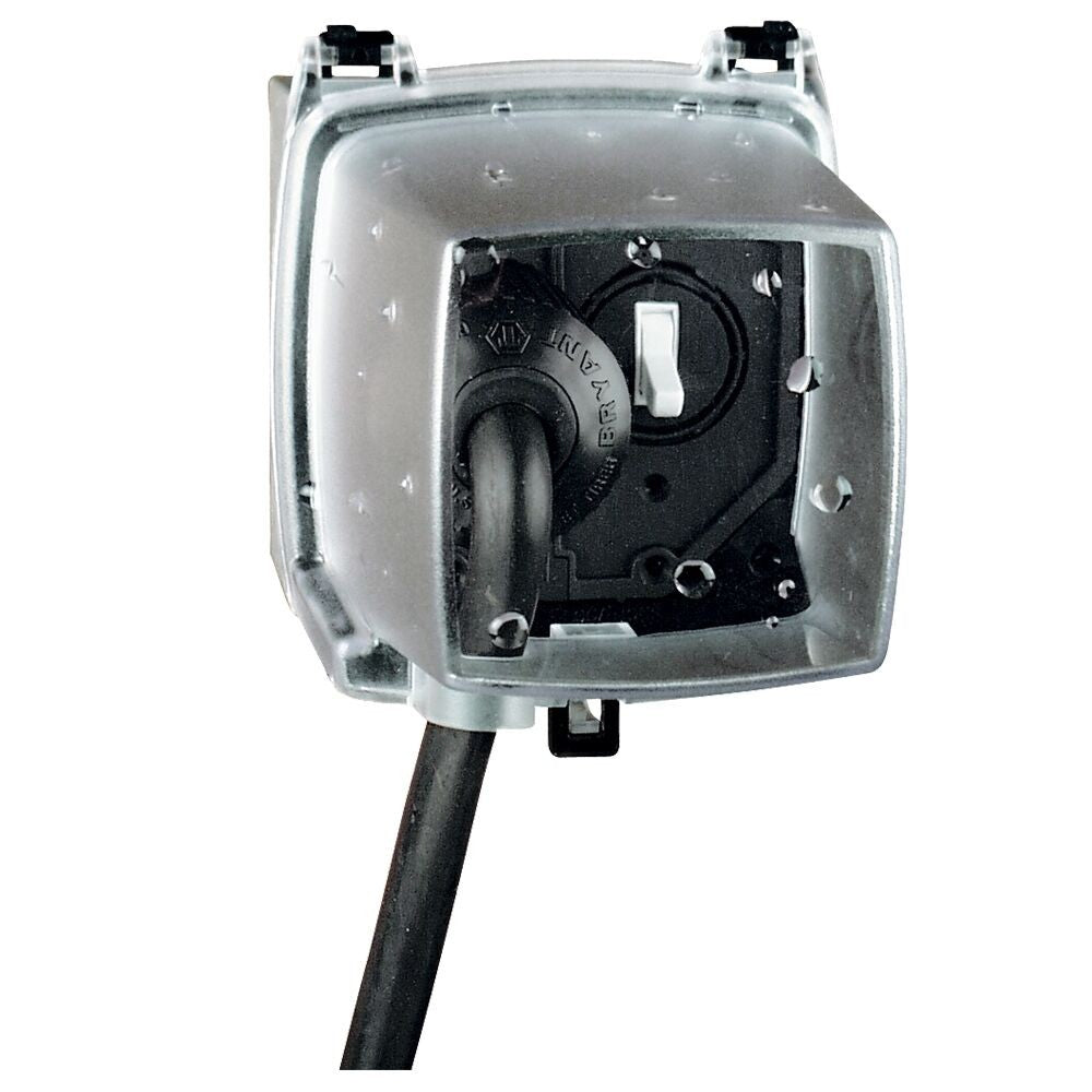 Intermatic Double-Gang 4.75" Clear In-Use Weatherproof Cover WP1250C