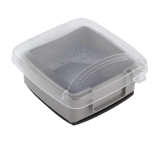 Intermatic Double-Gang 2.25" Clear In-Use Weatherproof Cover WP5220C