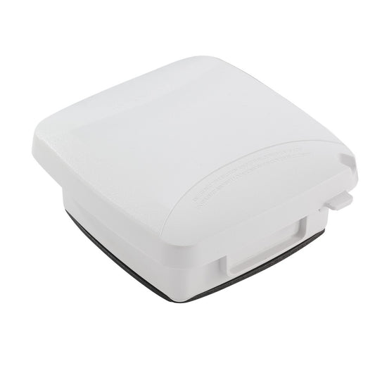 Intermatic Double-Gang 2.25" White In-Use Weatherproof Cover WP5220W