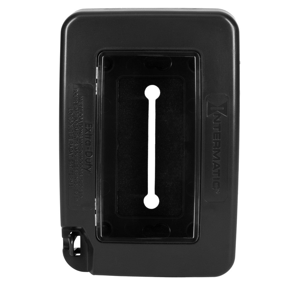 Intermatic Single-Gang Black In-Use Weatherproof Cover WP7000BL