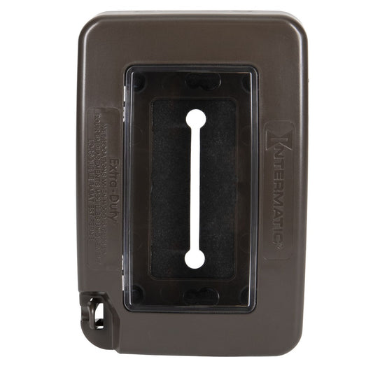 Intermatic Single-Gang Bronze In-Use Weatherproof Cover WP7000BR