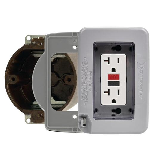 Intermatic Single-Gang Clear In-Use Weatherproof Cover WP7003G