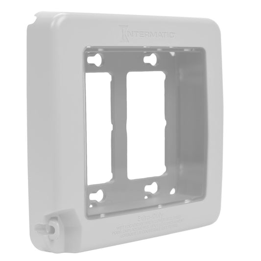 Intermatic Double-Gang White In-Use Weatherproof Cover WP7200W
