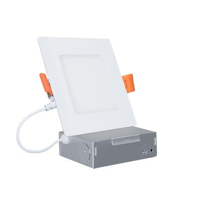 Lighting Spot 26 4 in. 10W 700lm 5CCT selectable Square Canless White Canless LED Downlight LS-CS-4-5CCT-SQ