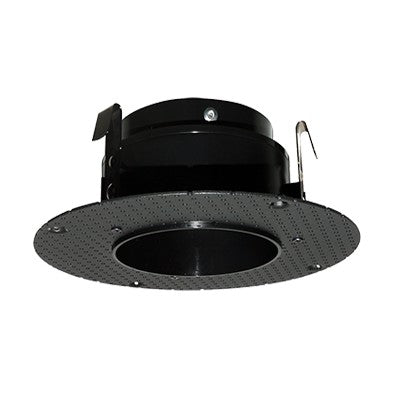 Lighting Spot 26 4 in. Round Adjustable Black, Plastic Mud-In Trim LS-MD-4RND-BL
