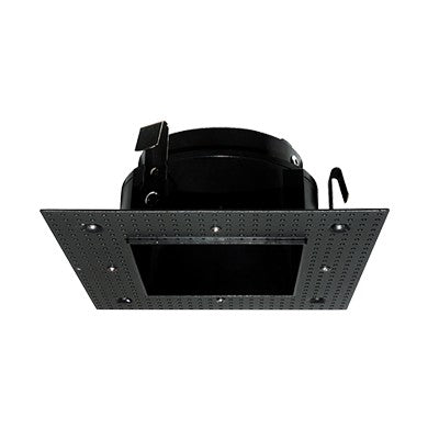 Lighting Spot 26 4 in. Square Adjustable Black, Plastic Mud-In Trim LS-MD-4SQ-BL
