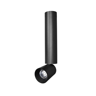 Lighting Spot 26 15 in. 12W 5CCT selectable Adjustable Black LED Cylinder Light LS-SC-15-12W-5CC