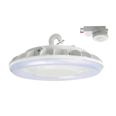 Lighting Spot 26 13 in. 97W 5000K Round Black LED High Bay Light LS-UF6-97W-50K-BKM