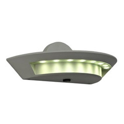 Lighting Spot 26 3W 395lm 5000K Gray Aluminum LED Wall Light LS2-1880-G