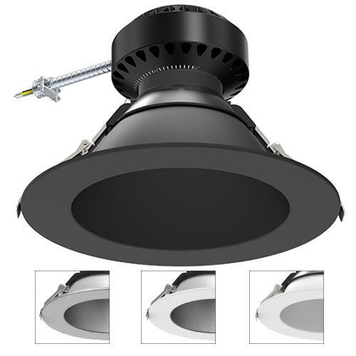 Lighting Spot 26 8 in. Matte White Lighting Accessory LSCD-10RR-WWH