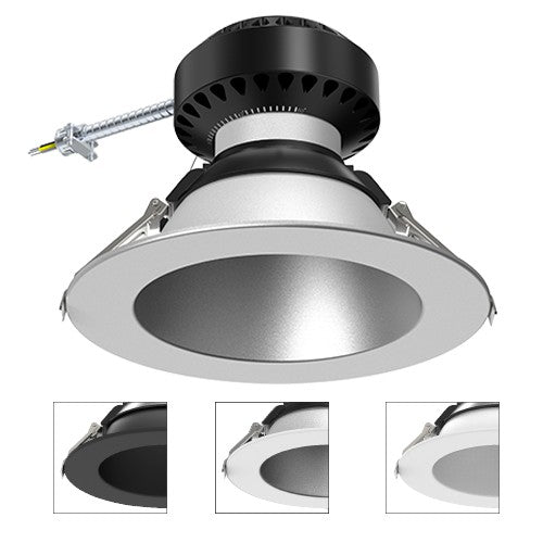 Lighting Spot 26 8 in. Matte White Lighting Accessory LSCD-8RR-WWH