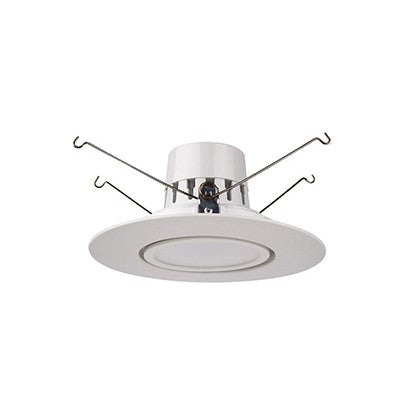 Lighting Spot 26 6 in. 16.5W 5000K Round Adjustable White LED Recessed Downlight LSH-616.5W-5K