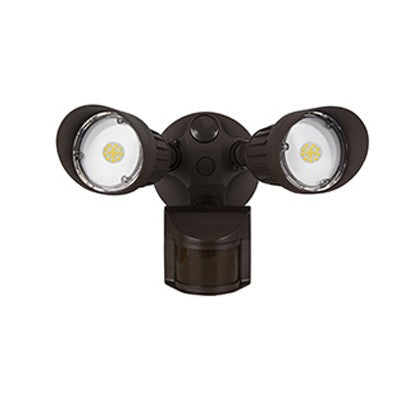 Lighting Spot 26 20W 1900lm 3000K Round Bronze LED Security Light LSH-SSL-20W-30K-BRZ