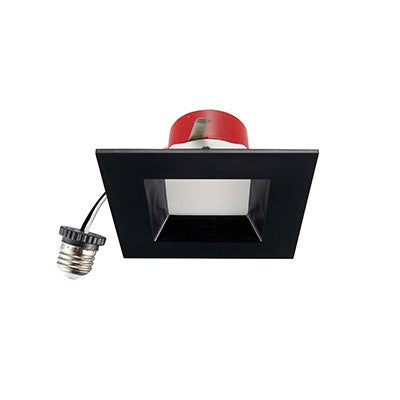 Lighting Spot 26 4 in. 10W 4CCT Selectable (27K/30K/40K/50K) Smooth Black LED Recessed Downlight LSJ-D724-CCT-S/BL