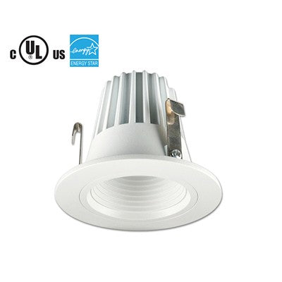 Lighting Spot 26 2 in. 9W 5000K Baffle White LED Recessed Downlight LSL-2-203-5K